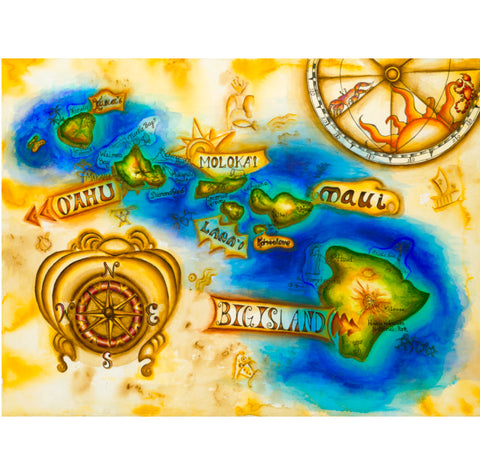 Hawaiian Map